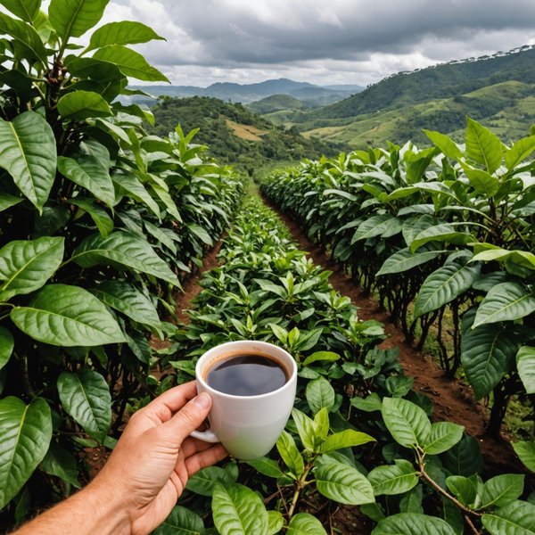 Comment choisir une croisière qui propose des visites des plantations de café au Brésil?